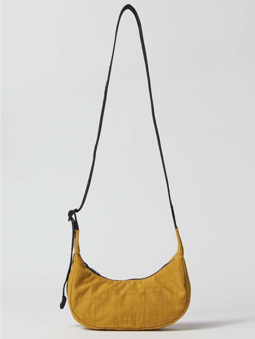 Baggu x UO MINI crescent bag in deadstock camel
